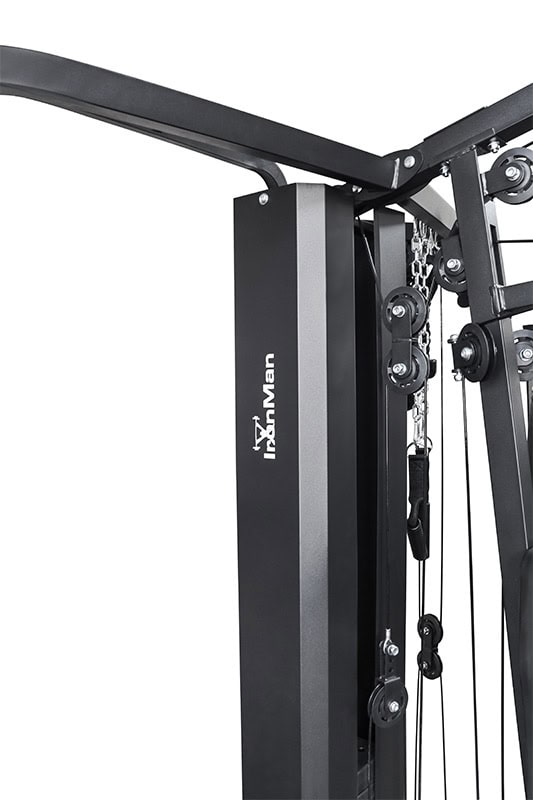 IronMan Deluxe Home Multi Gym with Smith Machine and Cables - 65kg Weight Stack