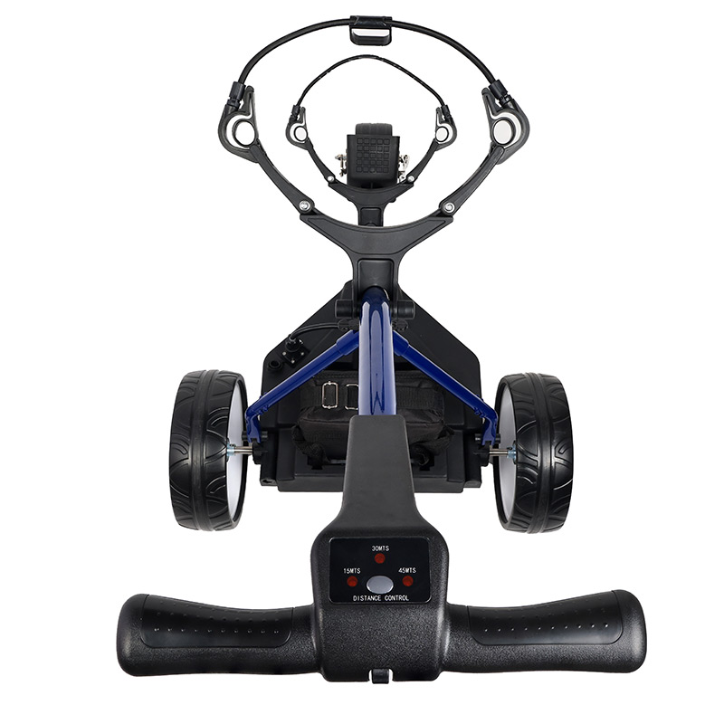 Hillman Lithium Caddie Blue Electric Golf Trolley