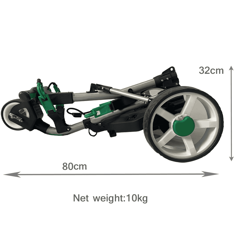 Hillman 36 Hole Lithium Electric Golf Trolley Green - Image 6