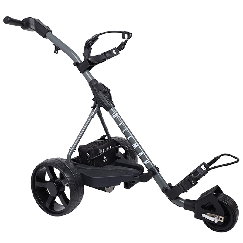 Hillman Lithium Caddie Gunmetal Grey Electric Golf Trolley