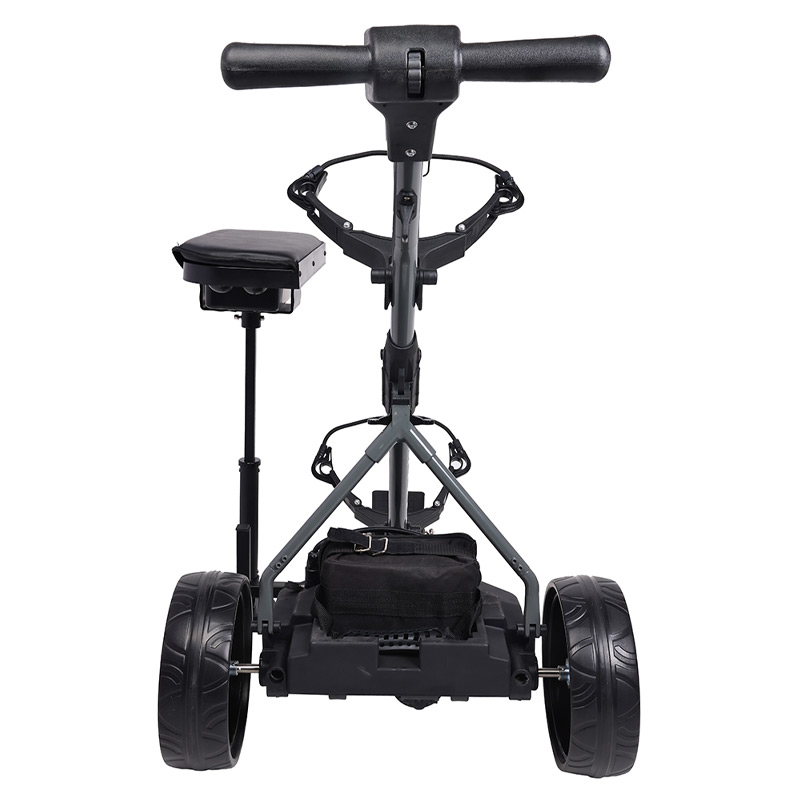 Hillman Lithium Caddie Gunmetal Grey Electric Golf Trolley
