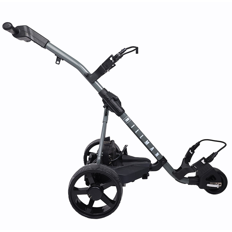 Hillman Lithium Caddie Gunmetal Grey Electric Golf Trolley