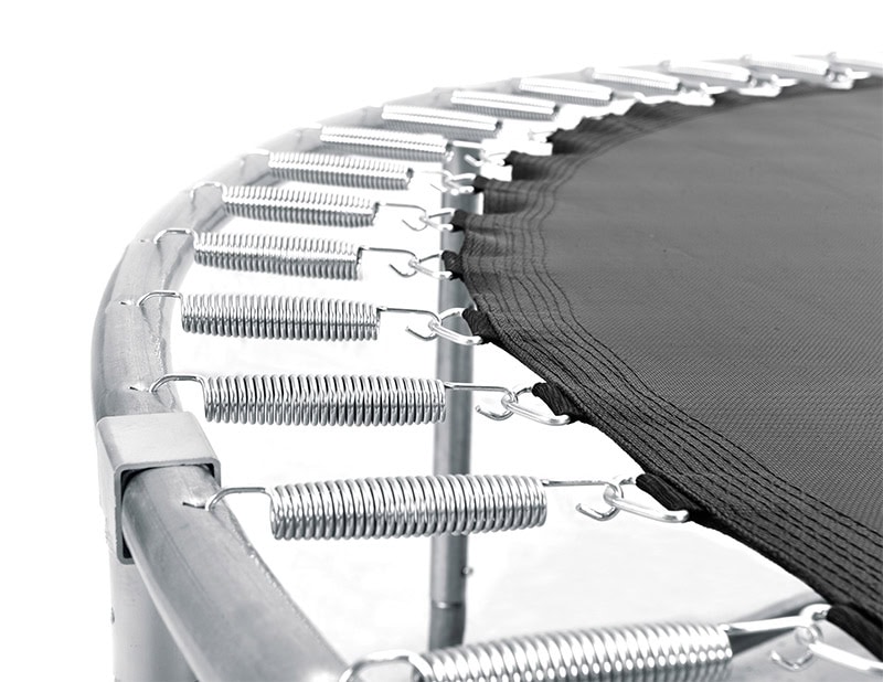 Velocity 8ft Trampoline with Safety Enclosure and Ladder