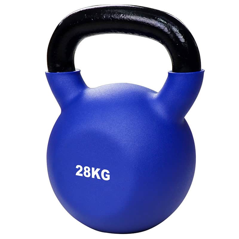 IronMan 8 Coated Kettlebells & Two-Tier Kettlebell Storage Rack Set|12kg–40kg Neoprene Coated Kettlebells