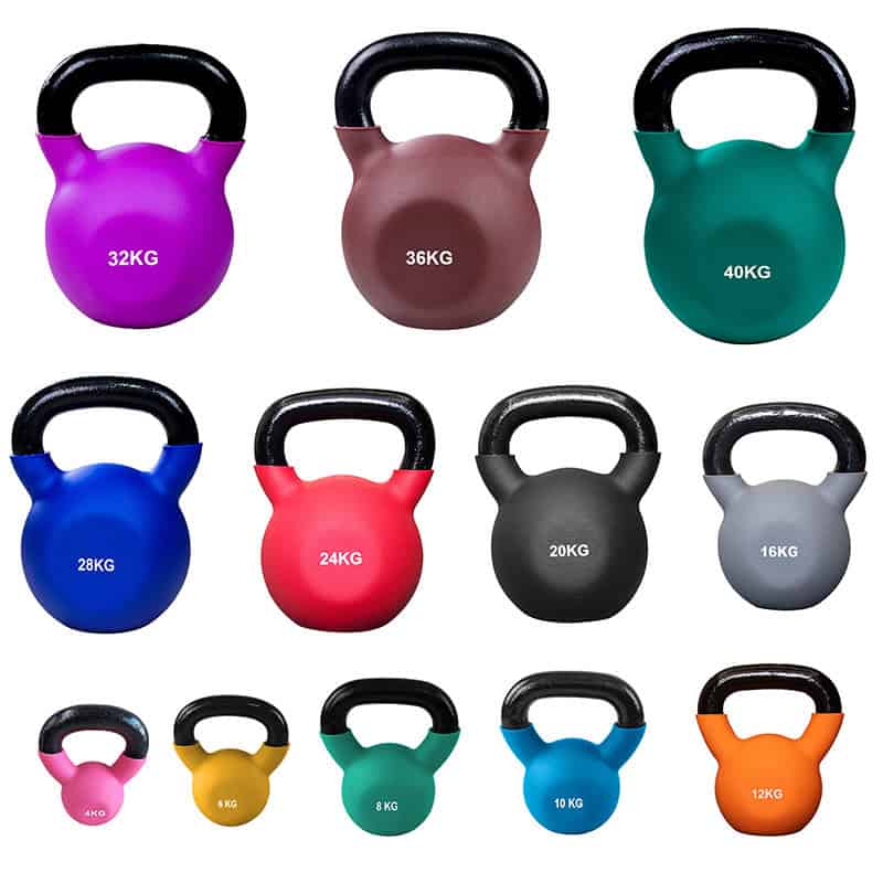 Ironman 10kg Cast Iron Coated Kettlebell