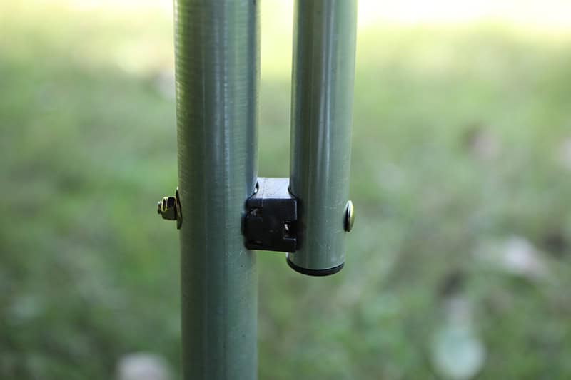 6ft Trampoline & Safety Enclosure Free Shoe Tidy & Ladder – Green