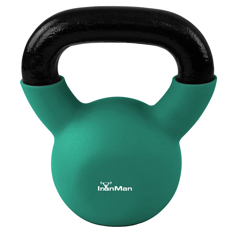 Ironman Cast Iron Coated Kettlebell Set (6kg 8kg 10kg)