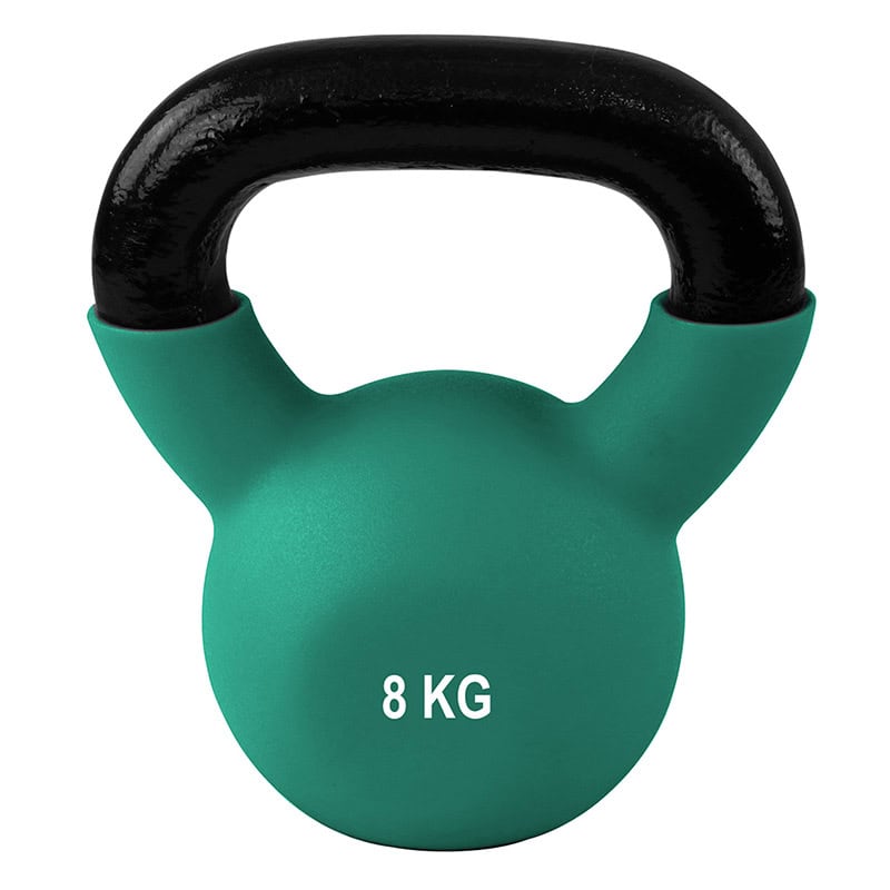 Ironman Cast Iron Coated Kettlebell Set (8kg 10kg 12kg)
