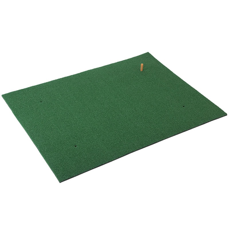 Hillman PGM Golf Artificial Turf 1.2m Practice Mat with Rubber Tee