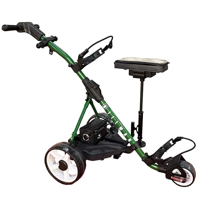 Hillman Lithium Caddie Green Electric Golf Trolley