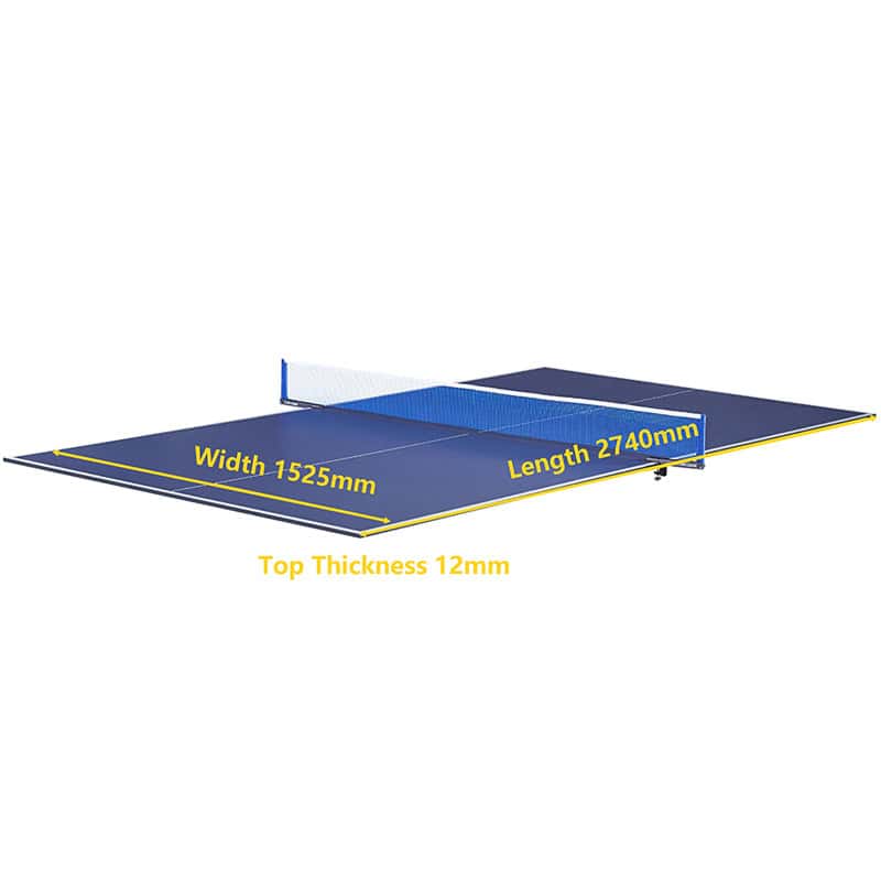 Air League Table Tennis Table Conversion Top – Blue