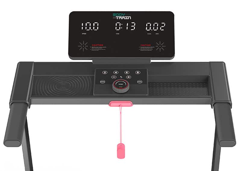 BodyTrain T853 Motorised Folding Bluetooth Treadmill