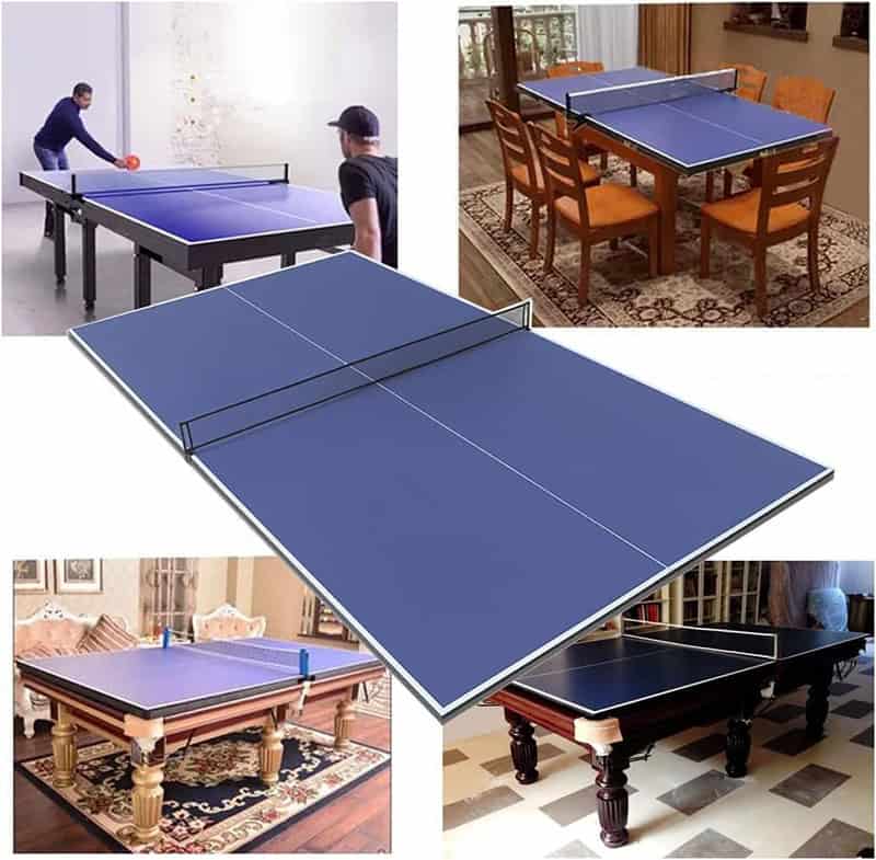 Air League Table Tennis Table Conversion Top – Blue