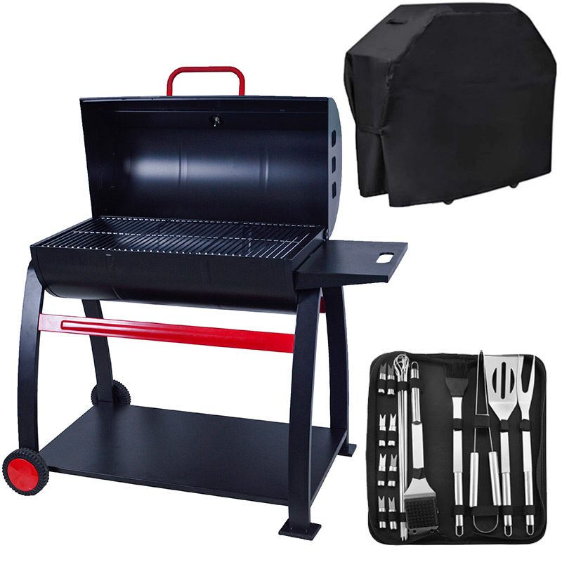 Emberman Large Barrel Charcoal Barbecue