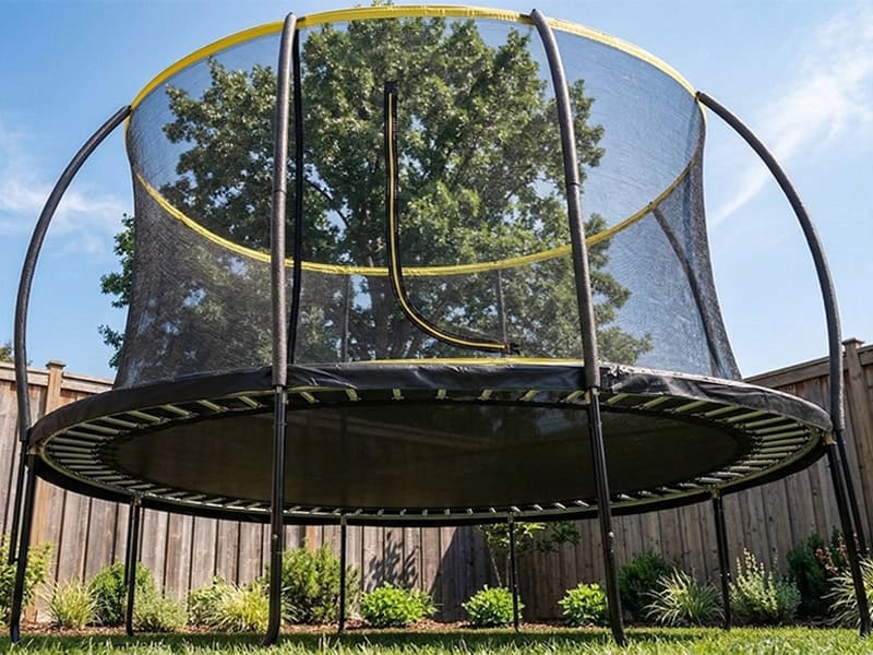 Orbit 9x13ft Oval Trampoline With Safety Enclosure