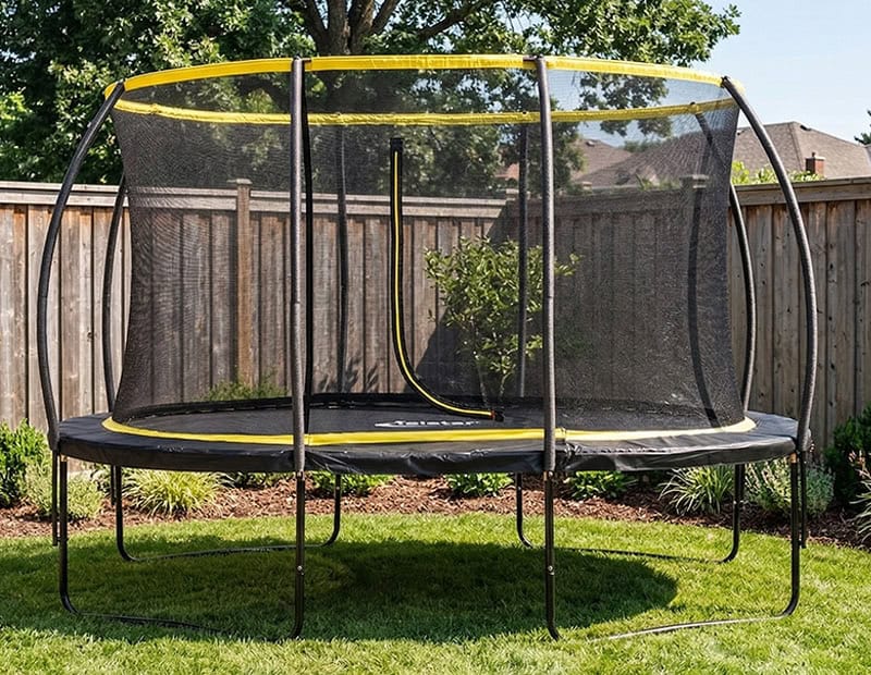 Orbit 9x13ft Oval Trampoline With Safety Enclosure