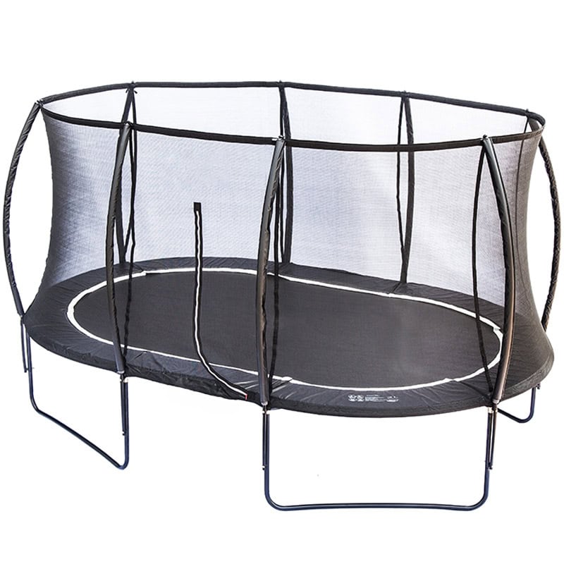 Vortex 10x15ft Oval Trampoline With Safety Enclosure
