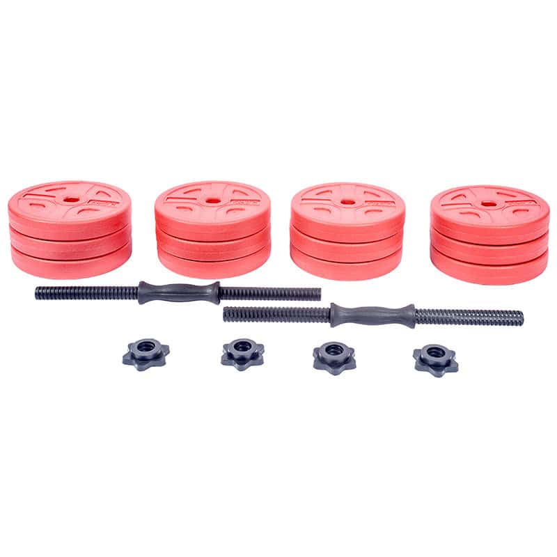Ironman Professional Weight Training Bench & 32kg Dumbbell Set