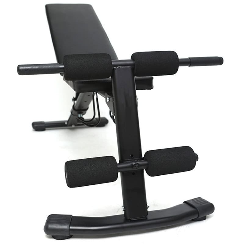 BodyTrain Foldable Adjustable Weight Bench & 32kg Dumbbell Set