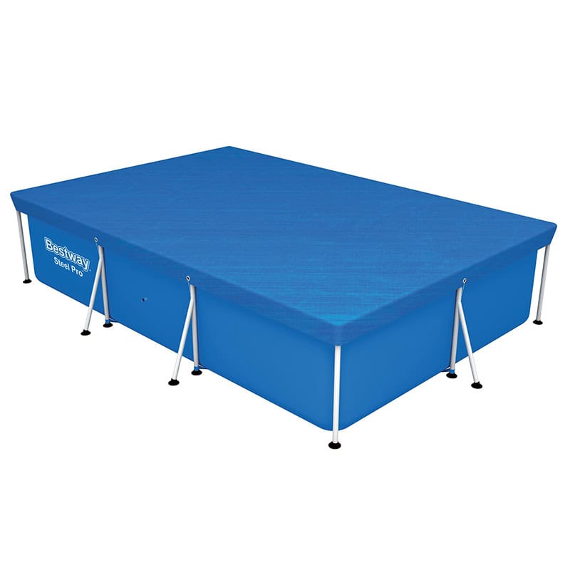 Bestway 8ft 6" x 6ft 7" (2.59m x 1.70m) Rectangle Pool Cover