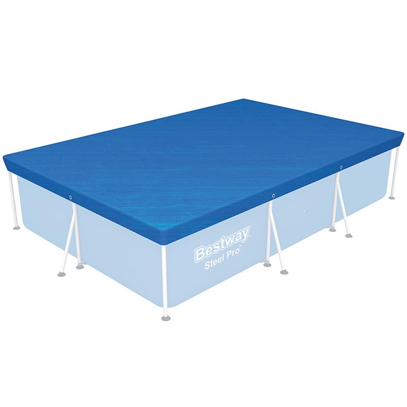 Bestway 8ft 6" x 6ft 7" (2.59m x 1.70m) Rectangle Pool Cover