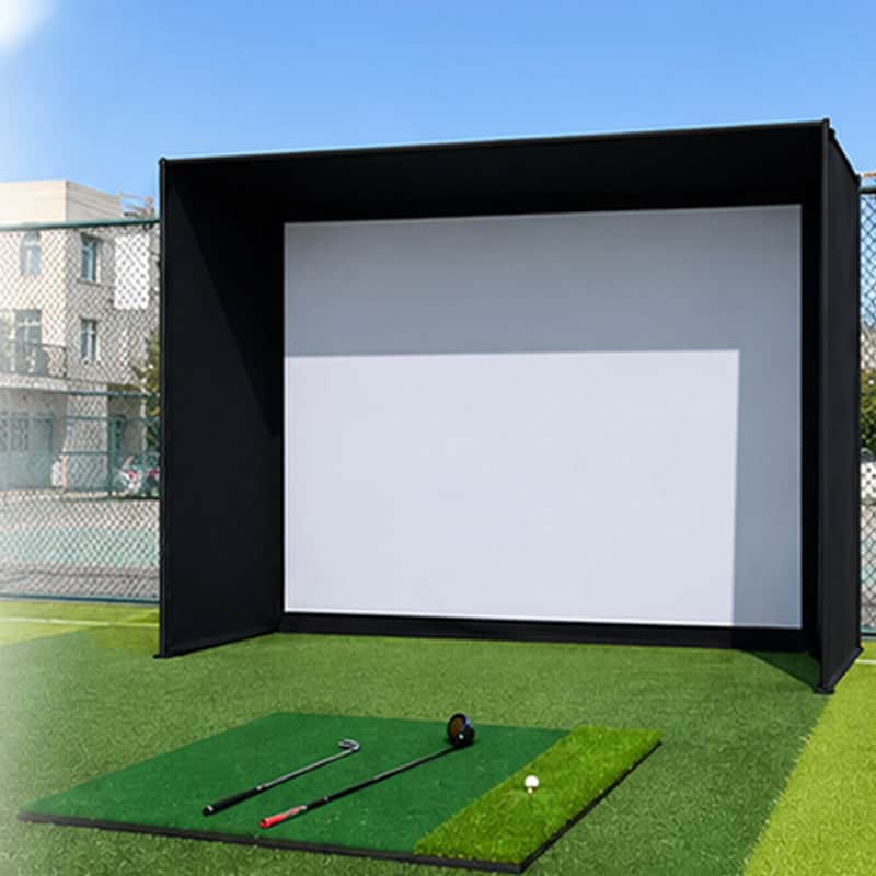 Hillman Golf Simulator Enclosure 13ft x 10ft - Image 11