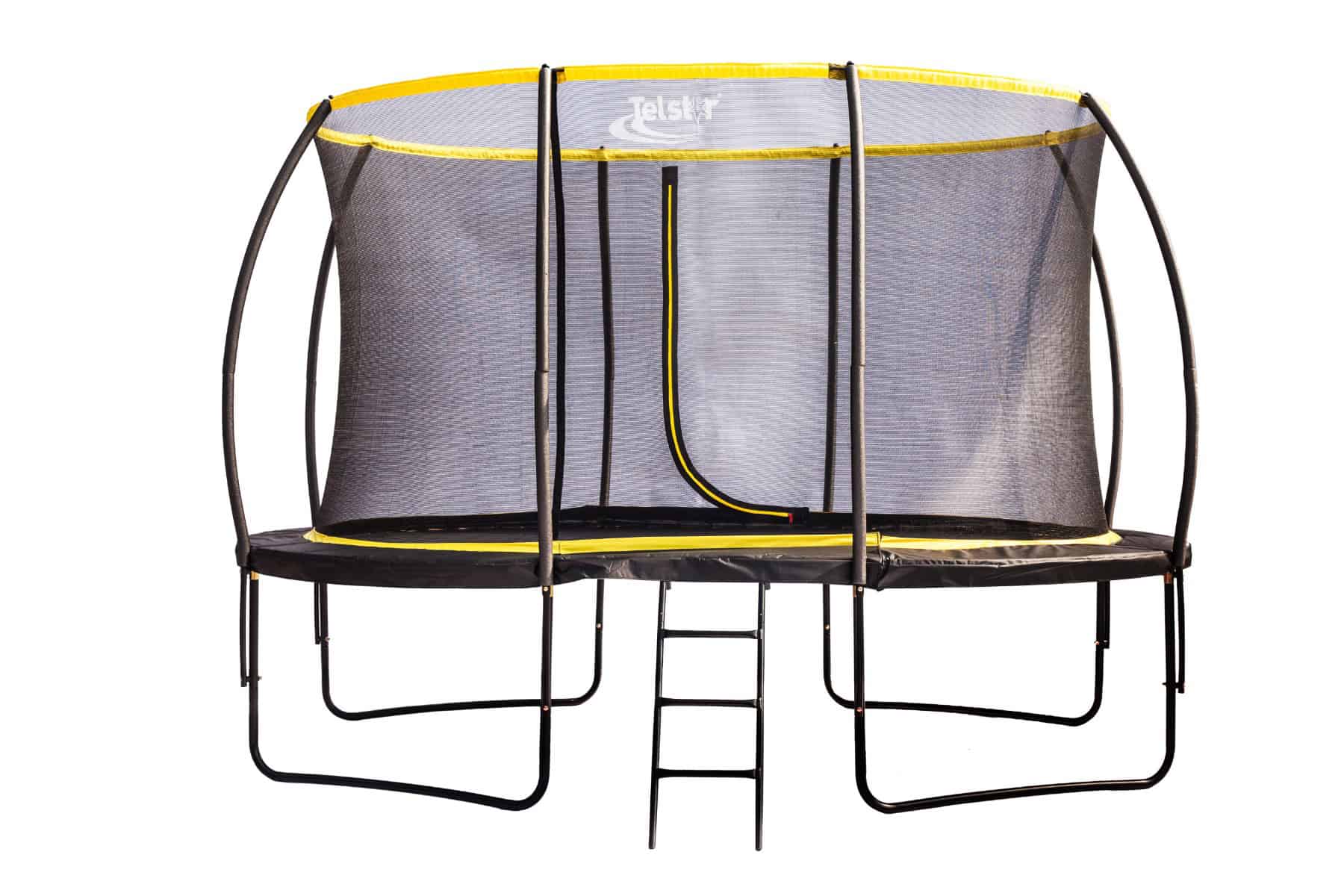Big Air Orbit 7x10ft Oval Trampoline With Safety Enclosure Free Ladder Cover & Anchor Kit - Image 10