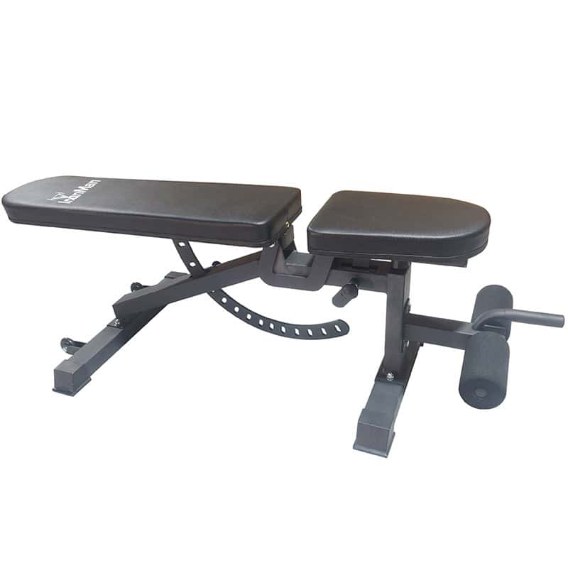 Ironman Professional Weight Training Bench & 32kg Dumbbell Set