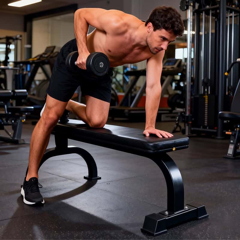 IronMan Flat Weight Training Bench
