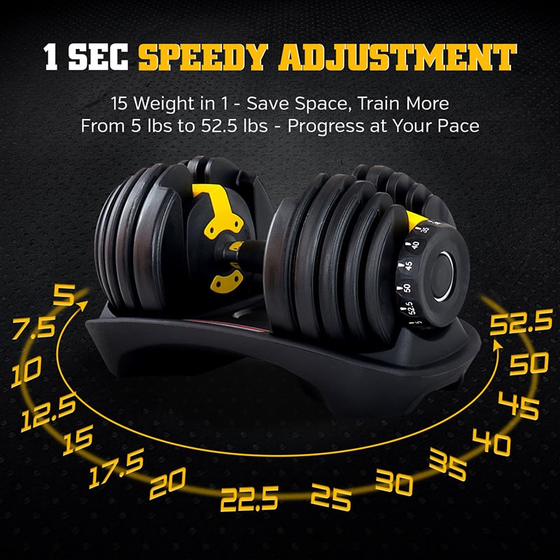 BodyTrain 24kg Adjustable Dumbbell