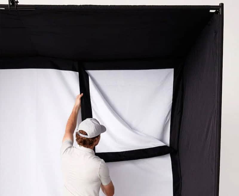Hillman Golf Simulator Enclosure 8ft x 7ft 5inch - Image 8