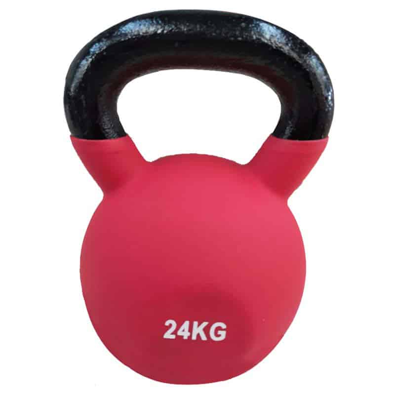 Ironman 26kg Cast Iron Coated Kettlebell - Image 2