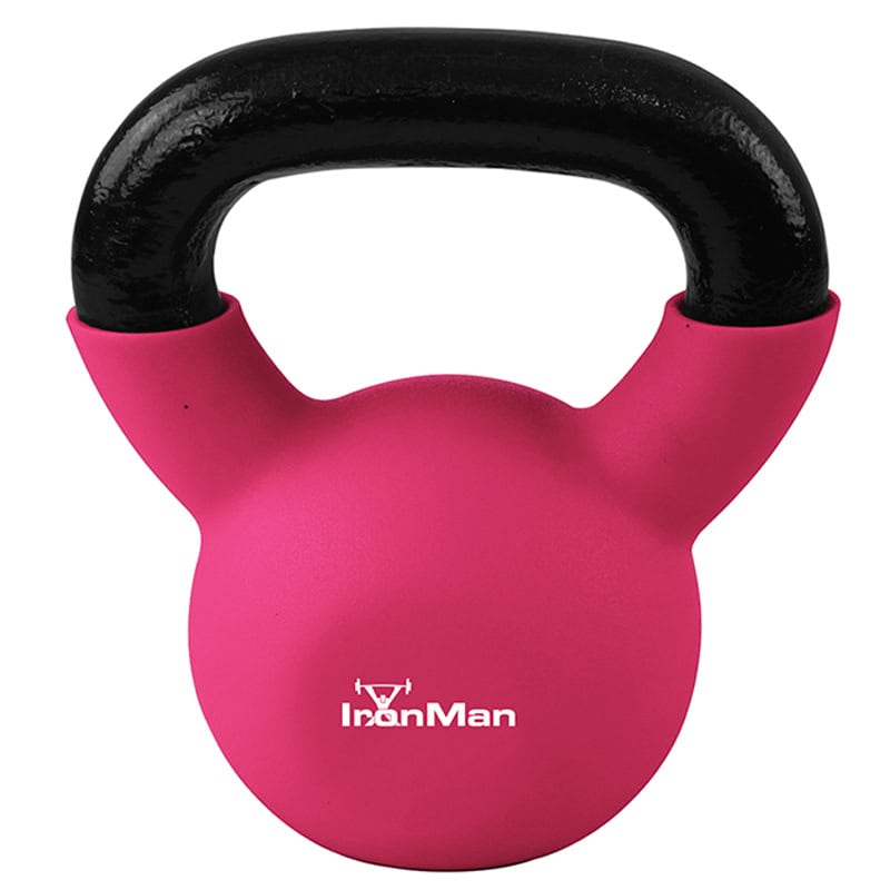 Ironman 14kg Cast Iron Coated Kettlebell