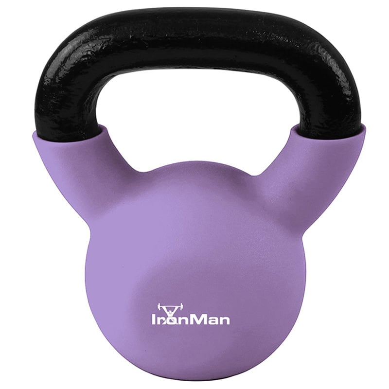 Ironman 18kg Cast Iron Coated Kettlebell