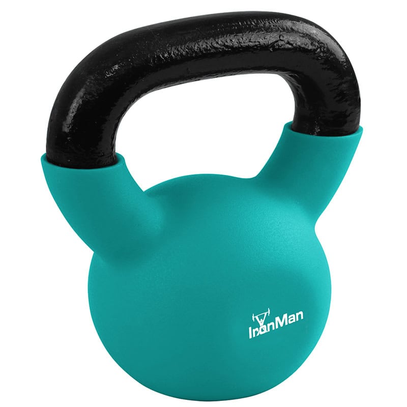 Ironman 22kg Cast Iron Coated Kettlebell