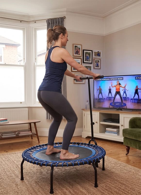 38-inch Fitness Trampoline - Free Edge Padding