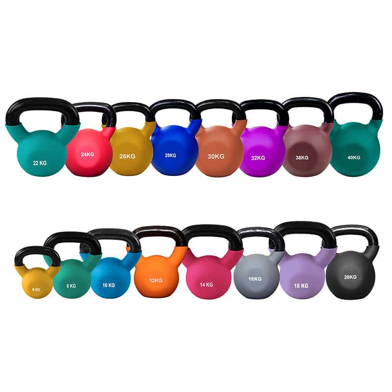 Ironman 26kg Cast Iron Coated Kettlebell