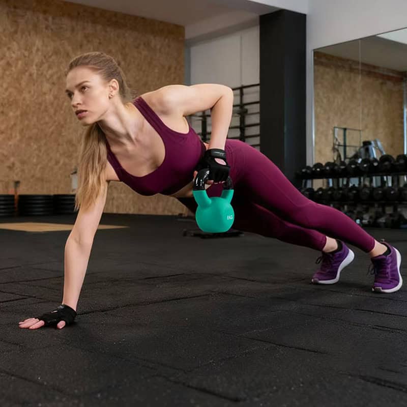 Ironman 14kg Cast Iron Coated Kettlebell