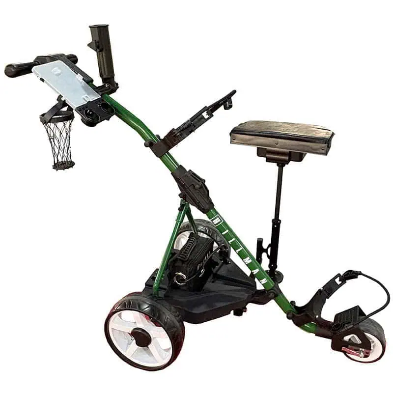 Hillman 36 Hole Lithium Electric Golf Trolley Green