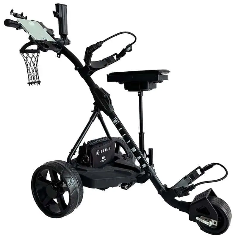 Hillman 36 Hole Lithium Electric Golf Trolley Black