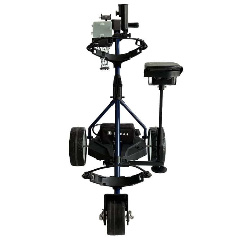 Hillman 36 Hole Lithium Electric Golf Trolley Blue - Image 6