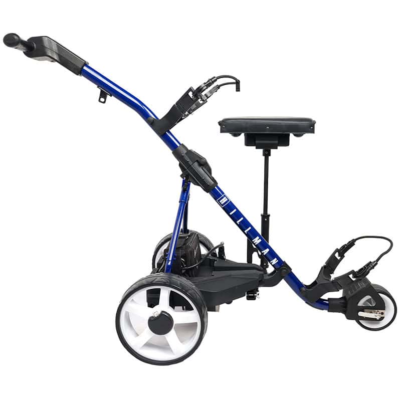 Hillman 36 Hole Lithium Electric Golf Trolley Blue - Image 3
