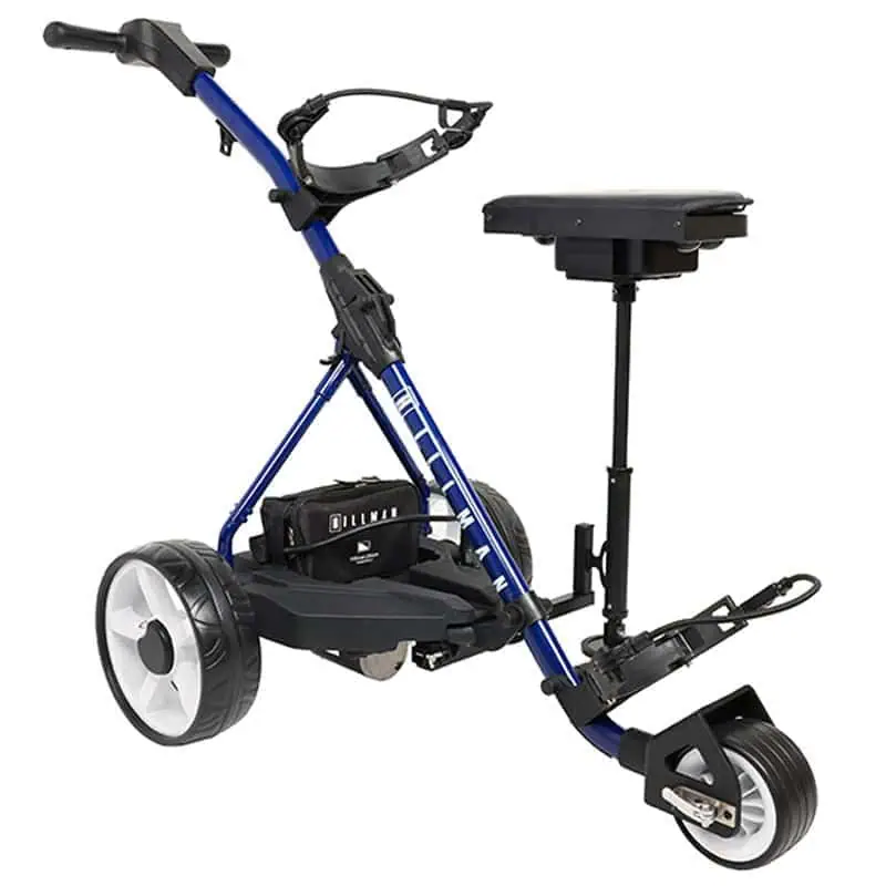 Hillman 36 Hole Lithium Electric Golf Trolley Blue - 36 - 45 Hole 22ah Lithium battery