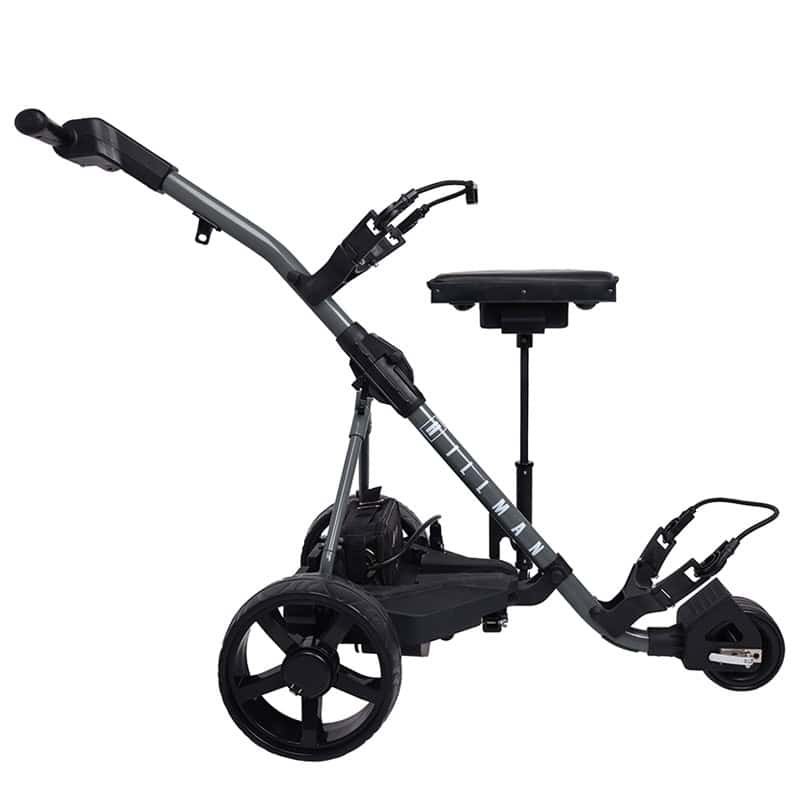 Hillman 36 Hole Lithium Electric Golf Trolley Gunmetal Grey - Image 6