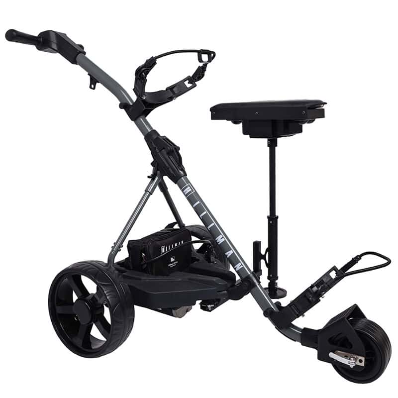 Hillman 36 Hole Lithium Electric Golf Trolley Gunmetal Grey - Image 4
