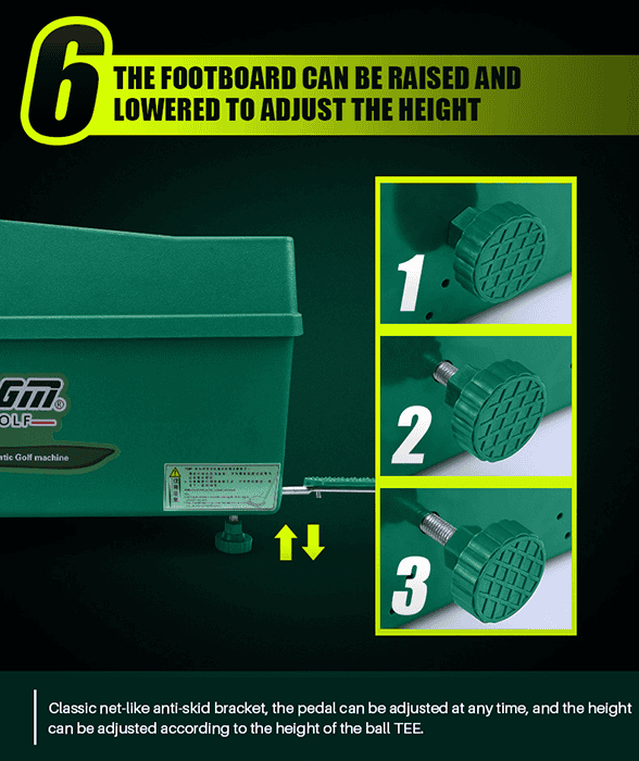 Hillman 2.5m Powder Coated Golf Practice Cage Hitting Mat with Tee and Ball Dispenser Package - Image 21