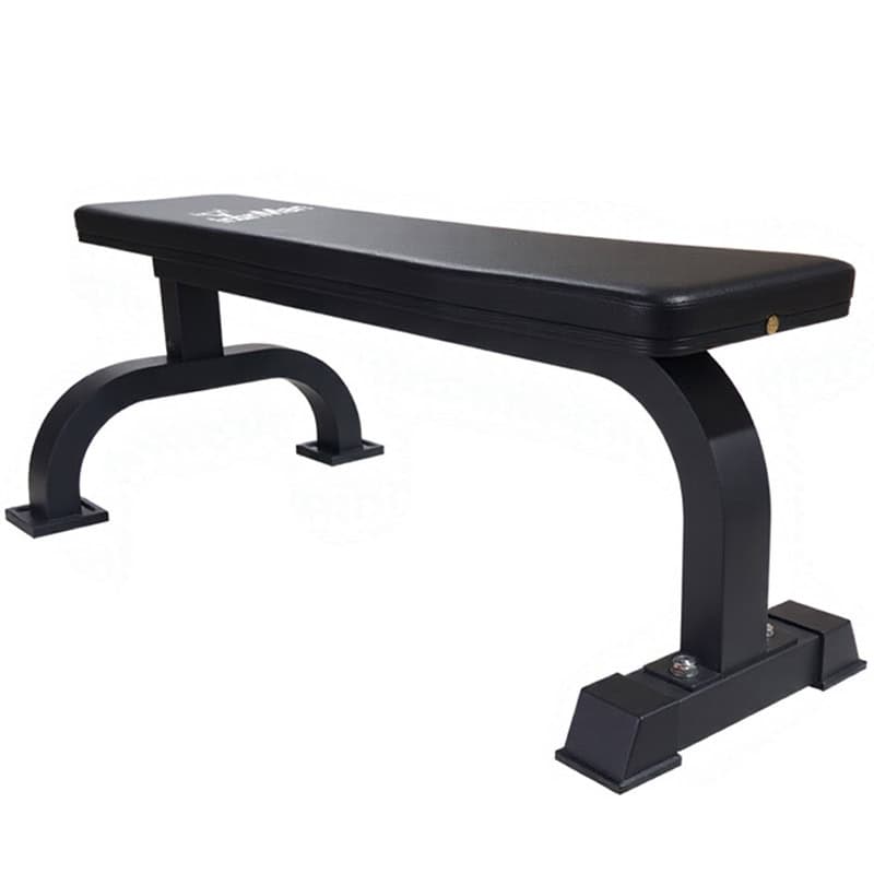 IronMan Flat Weight Training Bench & 20kg Pump Barbell Set - Image 8