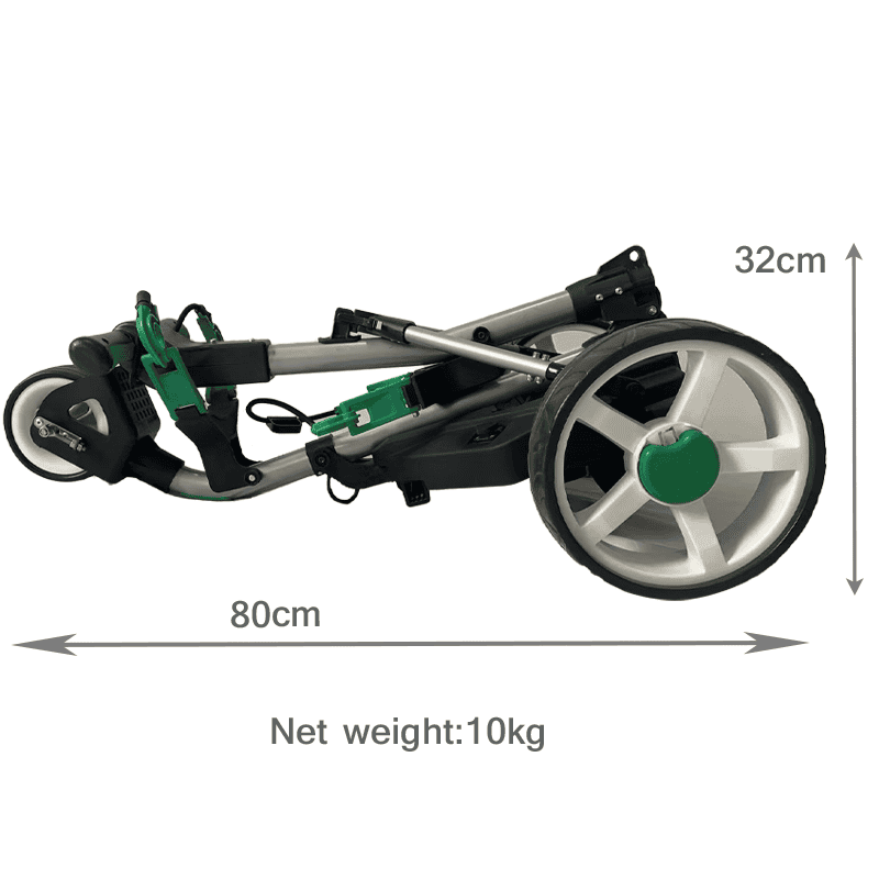 Hillman 36 Hole Lithium Electric Golf Trolley Gunmetal Grey - Image 2
